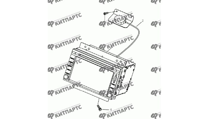 Магнитола DVD Geely